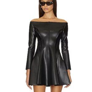 x Revolve Off Shoulder Grace Mini Dress - Norma Kamali